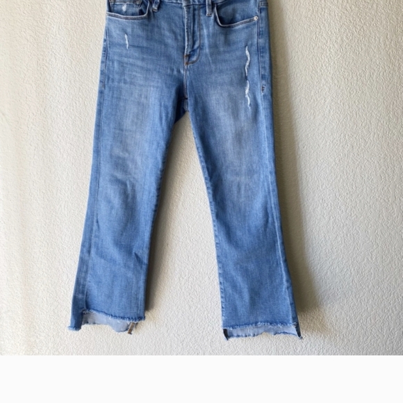 Frame Le Crop Mini Boot Jeans in Tidepool - Picture 8 of 9